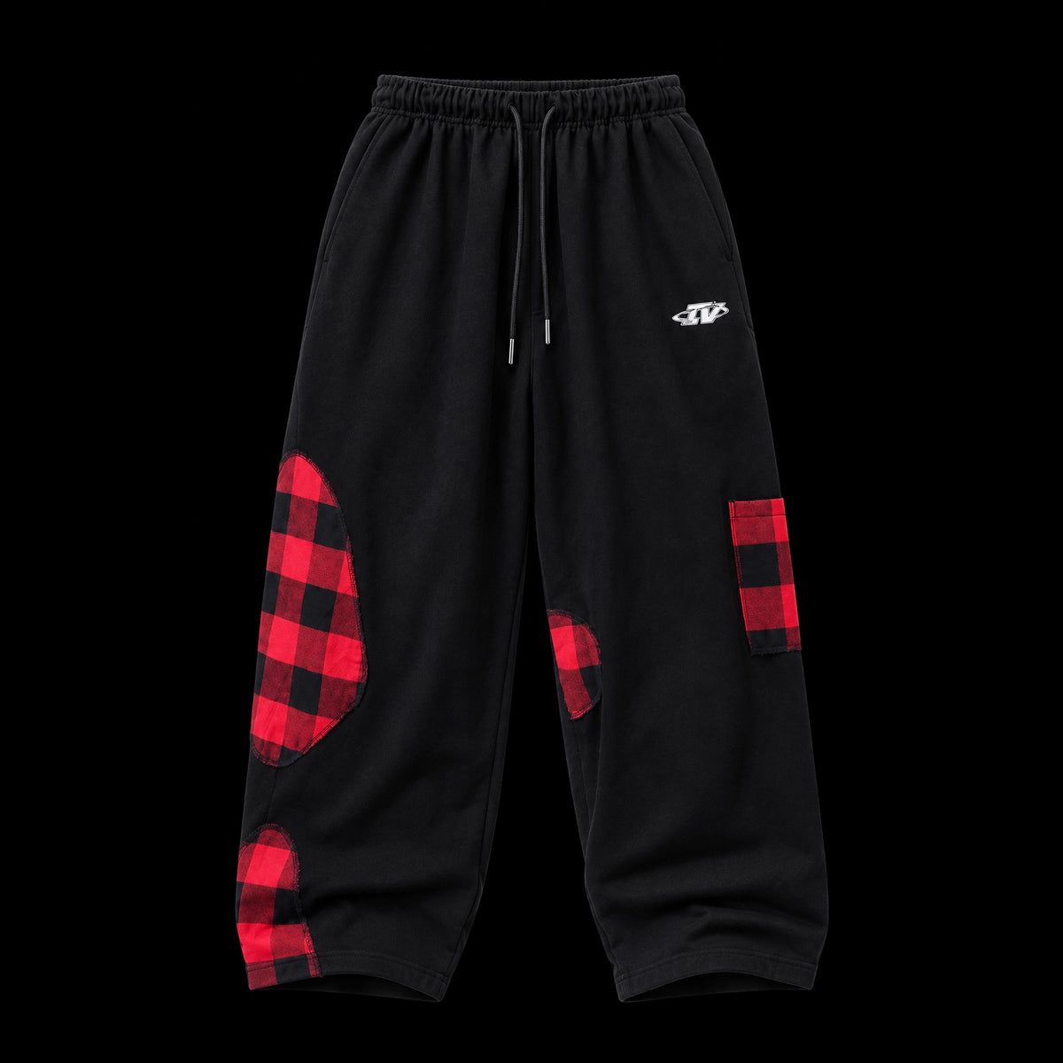 Patched Out Baggy Joggers
