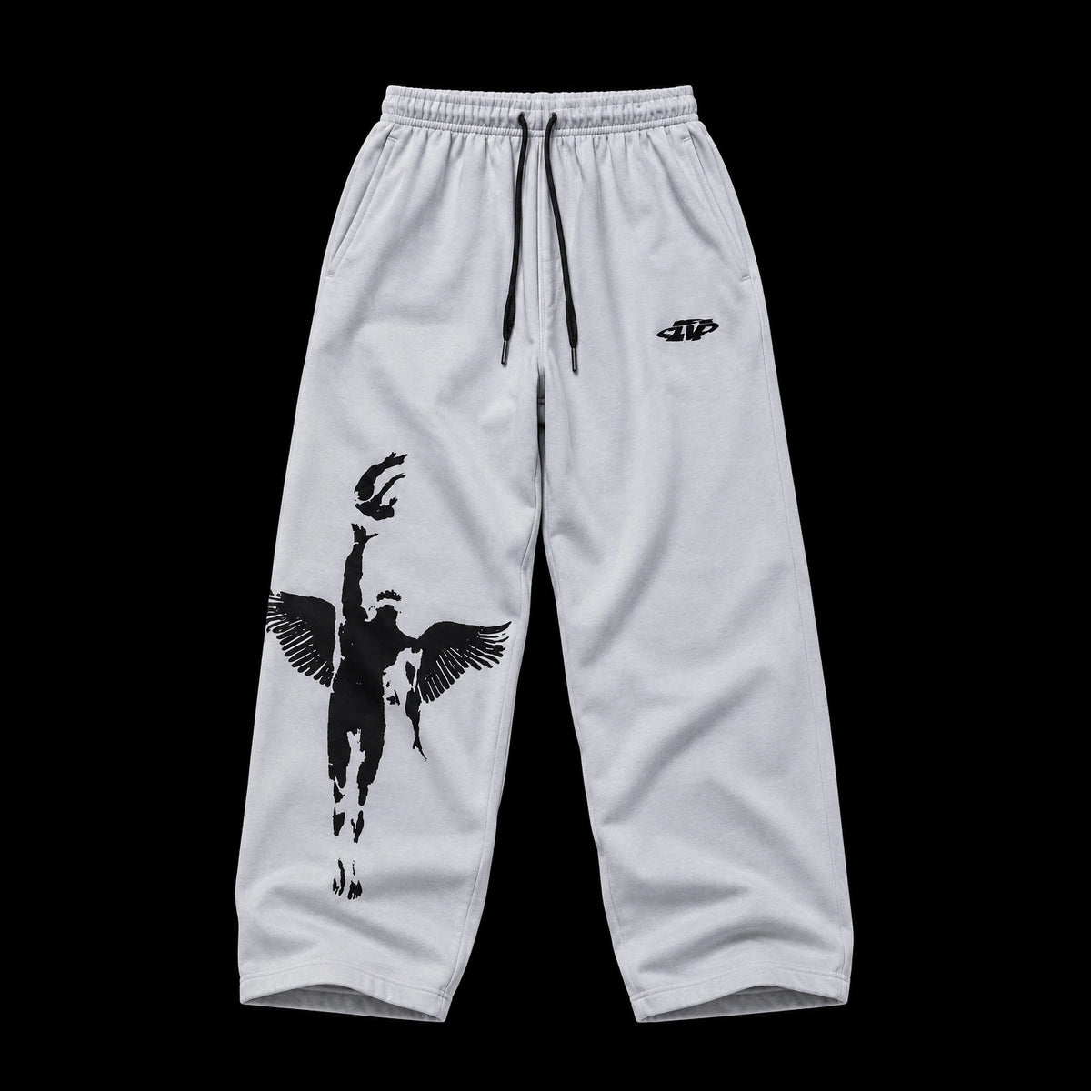 Rock Bottom Stonewashed Baggy Joggers