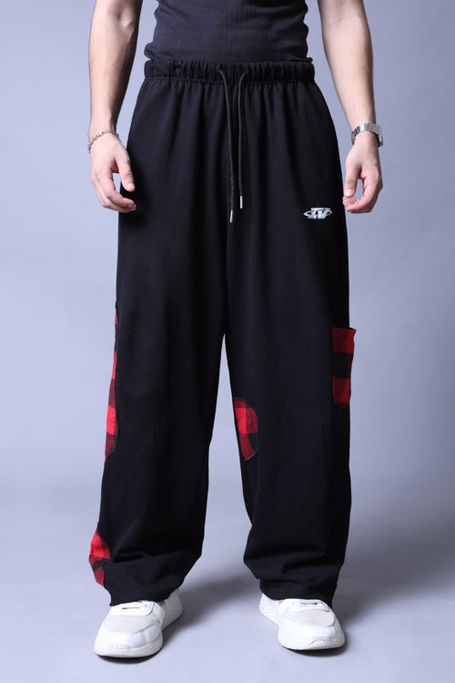 Patched Out Baggy Joggers