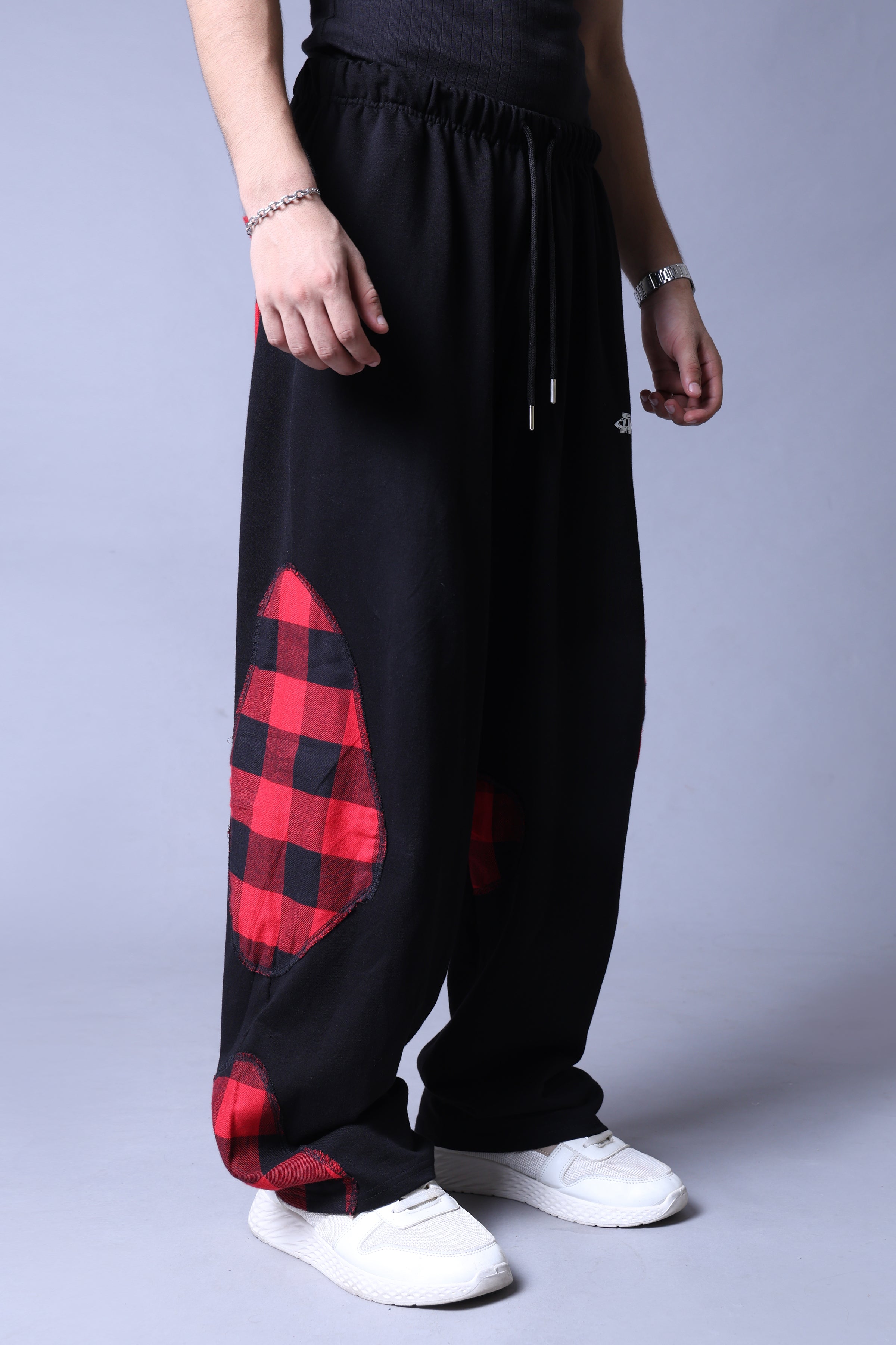 Patched Out Baggy Joggers