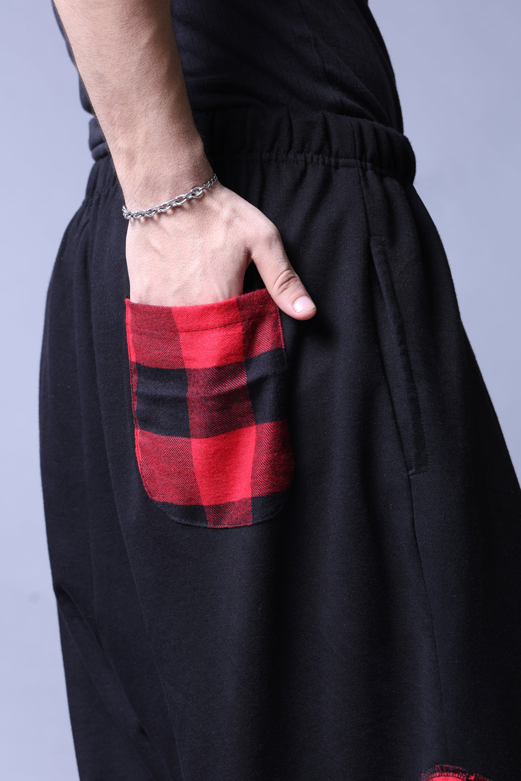 Patched Out Baggy Joggers
