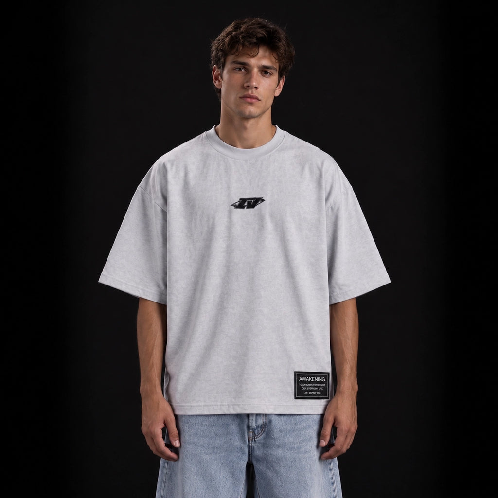 Awakened Oversized Stonewashed T-shirt