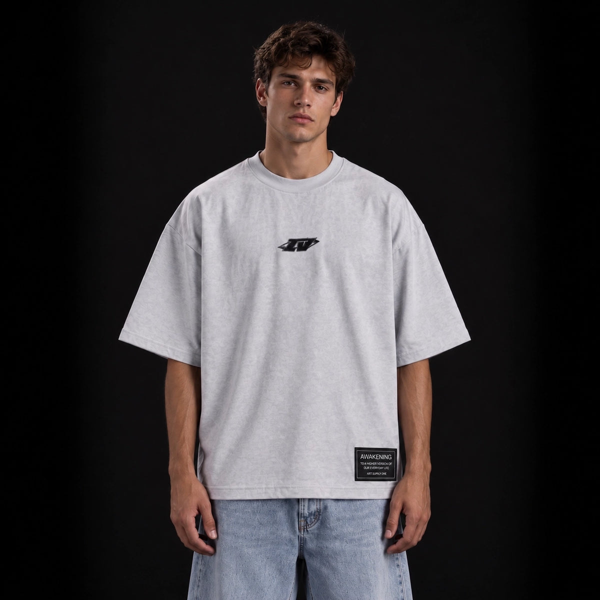 Awakened Oversized Stonewashed T-shirt