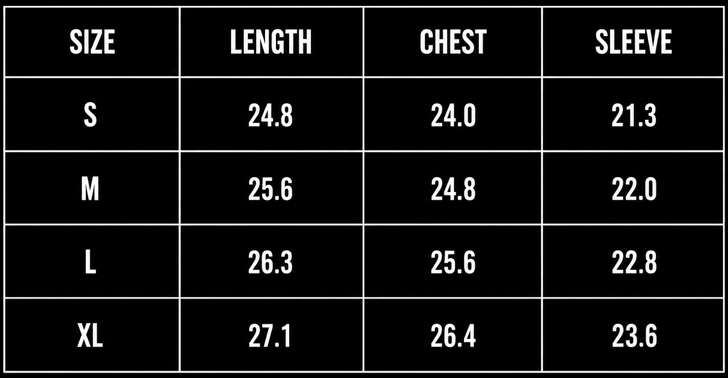 Cheetah Blood Waffle Size Chart (Inches)