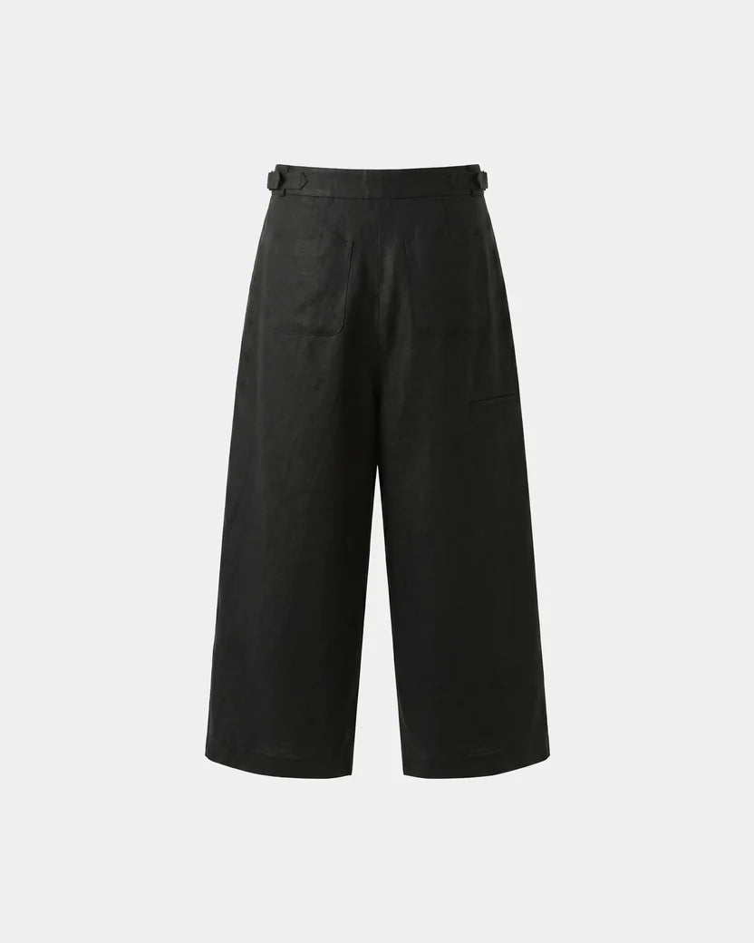 Pleated Linen Trousers
