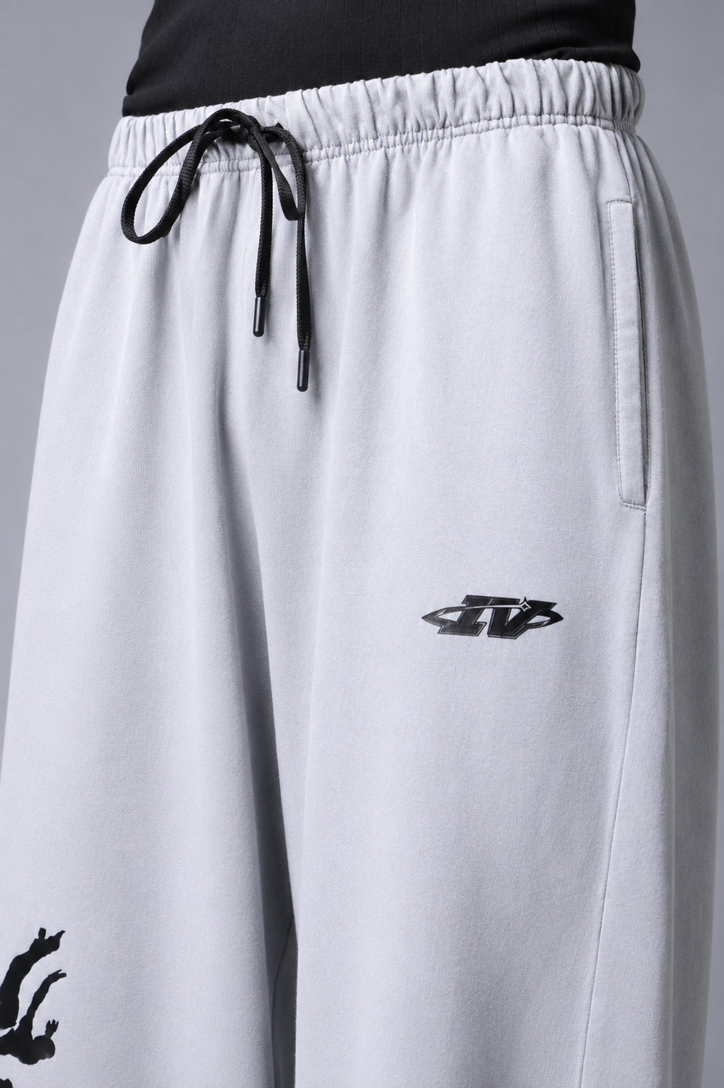 Rock Bottom Stonewashed Baggy Joggers